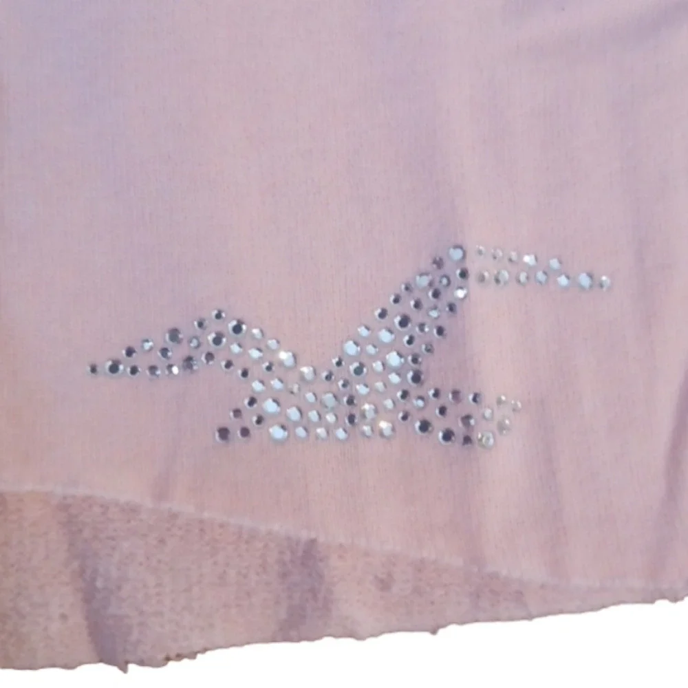 Pink Hollister xs sweatshirt. Perfect for Cooler Summer Nights On The Beach.